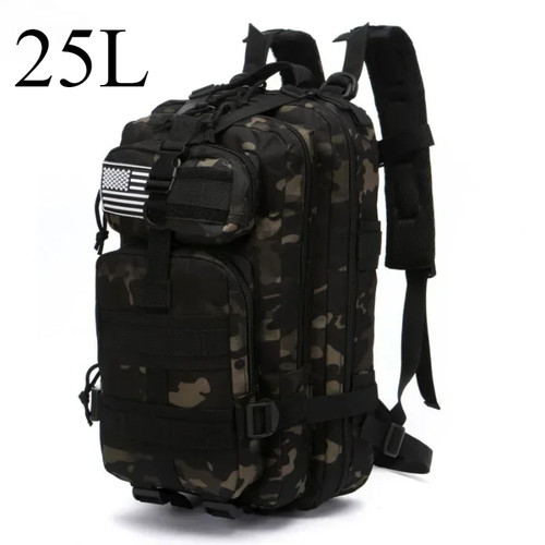 25l 50l tactical backpack - 25l/50l,