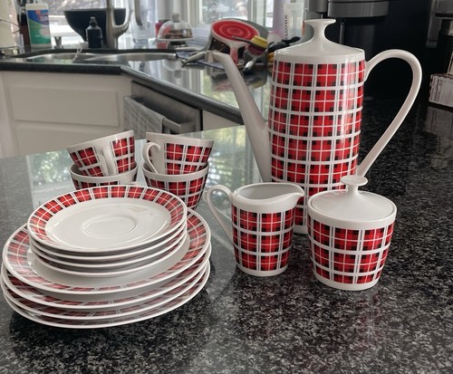 Coffee set 1970s - coffee, stamped