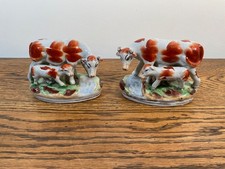Vintage staffordshire cow - vintage,