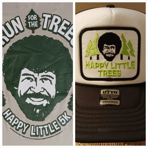 Bob ross happy little trees - happy,