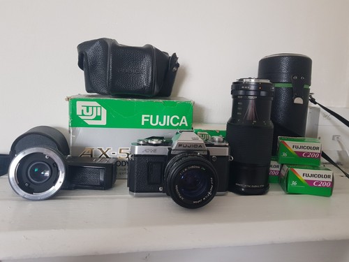 Fuji fujica 35mm slr - fuji, ax-5