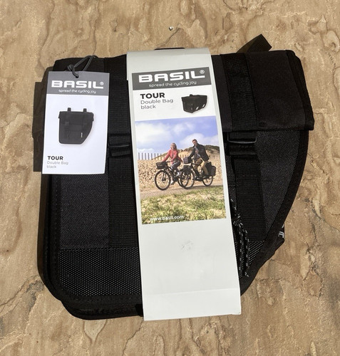 Basil tour double pannier - basil, bag