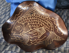 Rare Mint Fish Plate by Alan