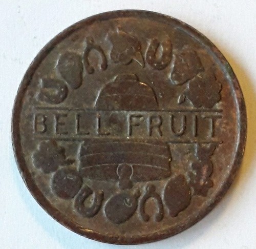Original vintage bell fruit - bell, 5/