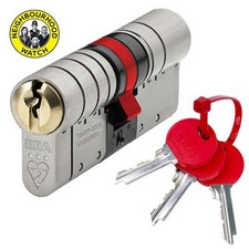 Euro Cylinder Front Door Lock Barrel UPVC 3 Star TS007 Anti-Snap ERA Fortress