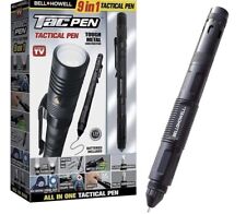 TAC Pen - 9-in-1 Aluminum Military-grade Multitool screwdriver flashlight STROBE