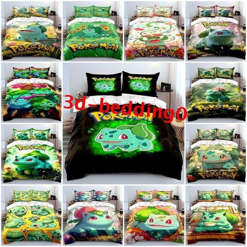 Pokemon bulbasaur duvet - bulbasaur, 3d