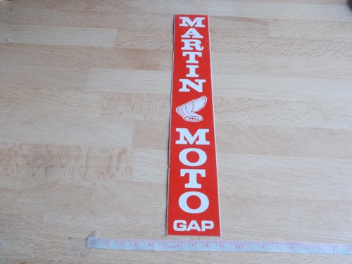 Sticker martin moto - honda,