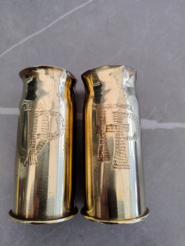 Pair small antique - of, ww1