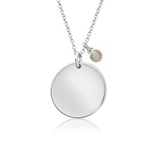 Clogau Welsh Silver & 9ct Rose