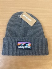 Patagonia Grey Beanie Hat