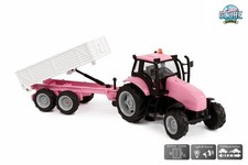Kids globe pink tractor set - kids,