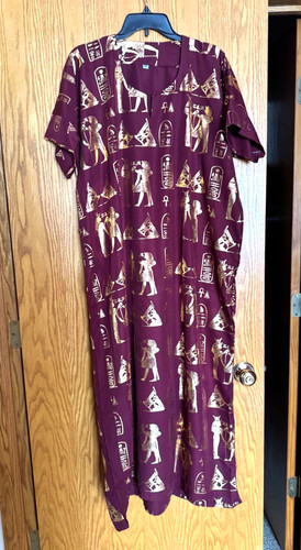 Women kaftan red gold - women's,