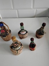VINTAGE MINIATURE EMPTY  BOTTLE COLLECTION 
