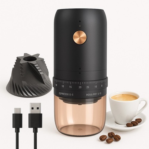 Electric burr coffee - grinder,