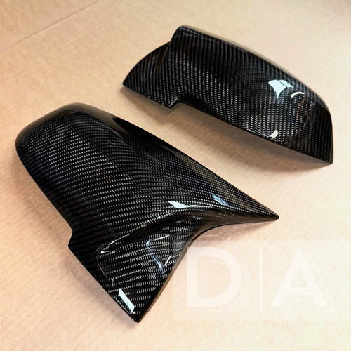 Real carbon fibre wing mirror - carbon,