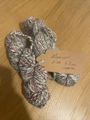 Hand spun merino silk - hand,