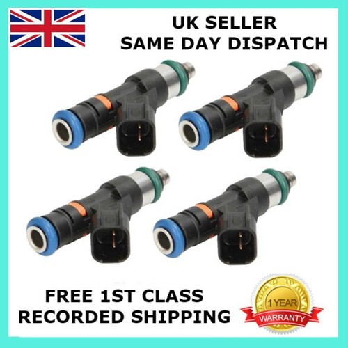 Petrol fuel injectors - 4x, for