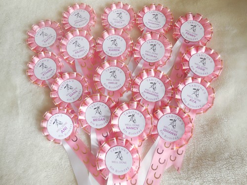 Pony party rosettes - pony,