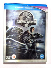 Jurassic World 3D BLU RAY with Slipcover