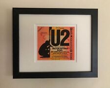 U2 - 1985. “The Longest Day” Concert , Milton Keynes framed ticket giclee print