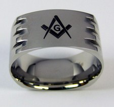 Masonic Ring Stainless Steel
