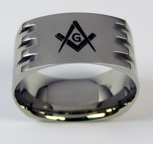 Masonic ring stainless - masonic,