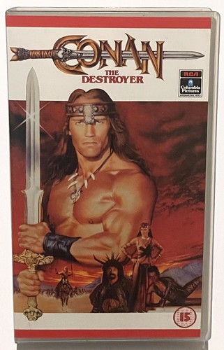 Conan the destroyer vhs pal - conan,