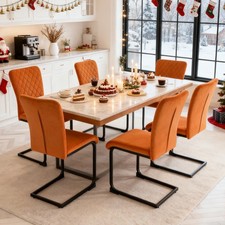 Set of 2 4 Dining Chairs