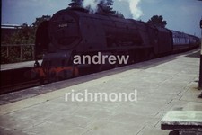 BR 46240 Steam Locomotive Wolverton Original 1960 35mm Glass Mounted Slide