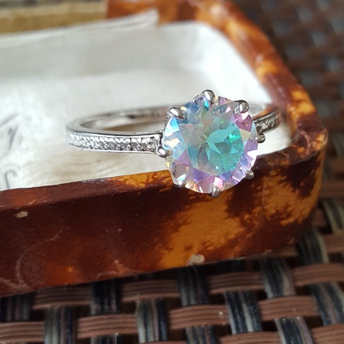 Sterling silver ring mystic - sterling,