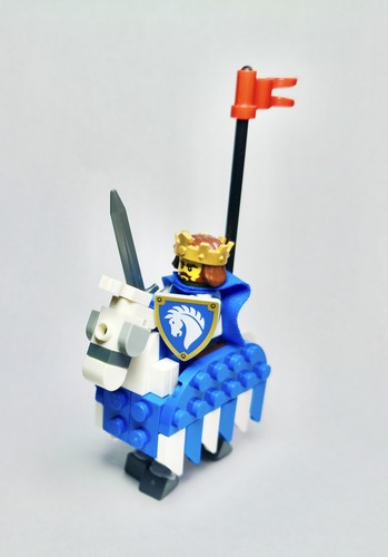 Lego castle horse knight - horse,