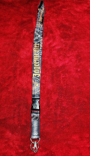 Jägermeister black lanyard - jägermeister,