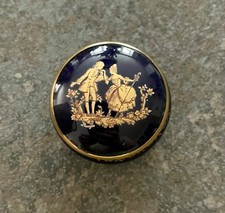 LIMOGES Cobalt Blue Gilded