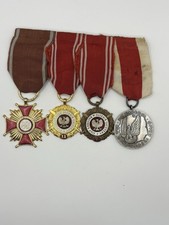 Polish Medal Set-Gold Cross Of