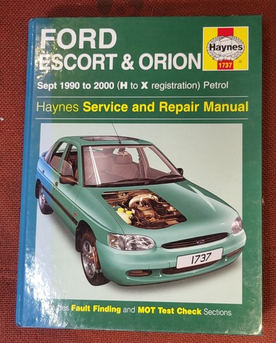 Ford escort orion - escort/orion, haynes