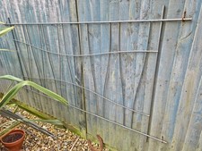 Metal Trellis Panels x4 - Silver / Chrome - Large...