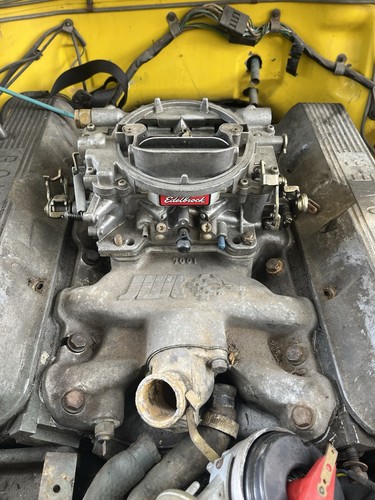 Rover edelbrock carb and - rover,