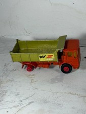 Rare 1969 Matchbox King size No K-4 Leyland Tipper Truck  3 Tyres missing
