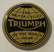 Triumph motorcycles pin badge - triumph,