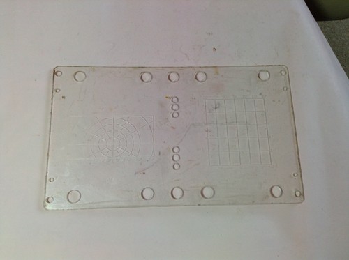Raf perspex navigation screen - raf,