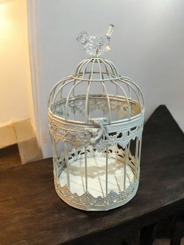 Birdcage wishing well - birdcage,
