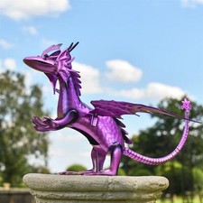 Purple Metal Baby Dragon