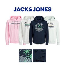 Jack & Jones Men's Hoodies Pullover Sweat Cool Logo Design