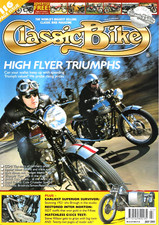 Classic Bike Magazine July 2003, LIKE NEW, Brough, Royal Enfield, Triumph T20.