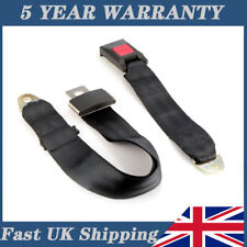 Universal Black Car Seat Belt Lap Belt Two Point Adjustable Seat Belts