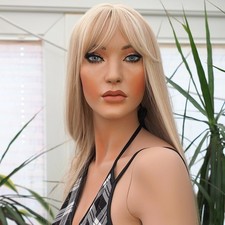 ~LIZZIE~ Realistic Sexy Lifelike Customised Patina-V Mannequin with Glass Eyes