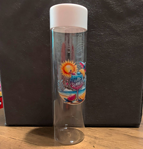 Clear glass 500ml - clear,