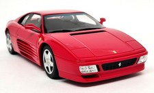 GTSpirit 1/18 - Ferrari 348 GTB Rosso Red 1993 Resin Scale Model Car - GT331