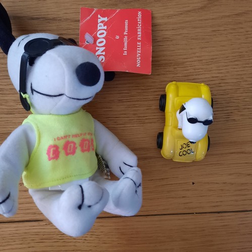 Snoopy joe cool soft toy - cool,